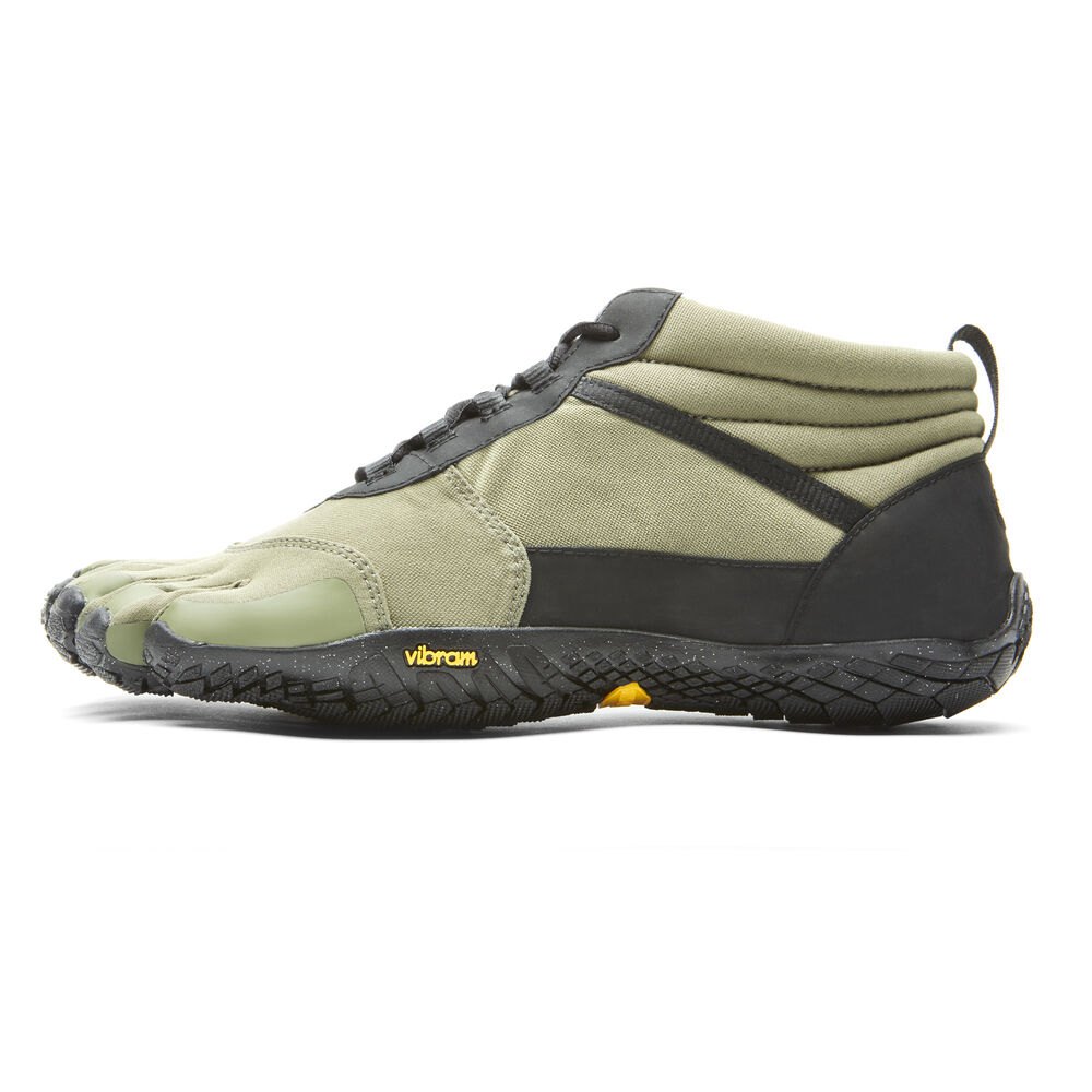 Vibram FiveFingers Heren V-Trek Insulated - Bergschoenen Olijfgroen - 286439BEZ